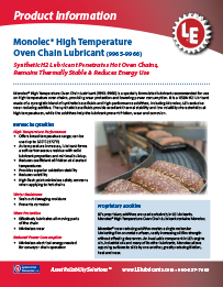 9965-9966 Monolec® High Temperature Oven Chain Lubricant Product Info (PDF)