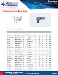 Elbow Compression Fittings (PDF)