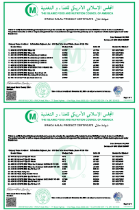 Halal Certification (PDF)