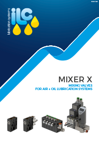 MIXER X MIXING VALVES FOR AIR + OIL LUBRICATION SYSTEMS