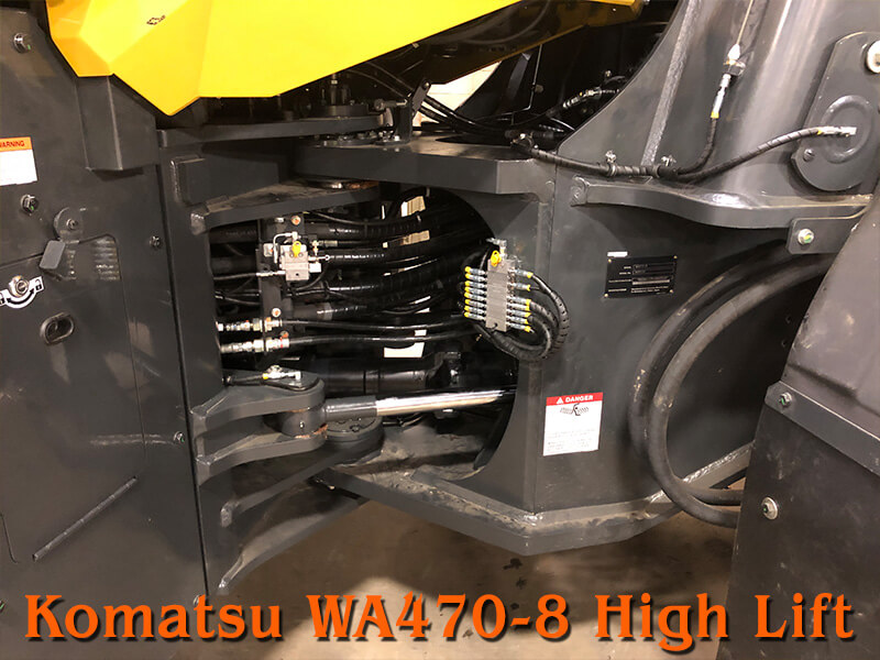 Komatsu WA470 8 High Lift Loader