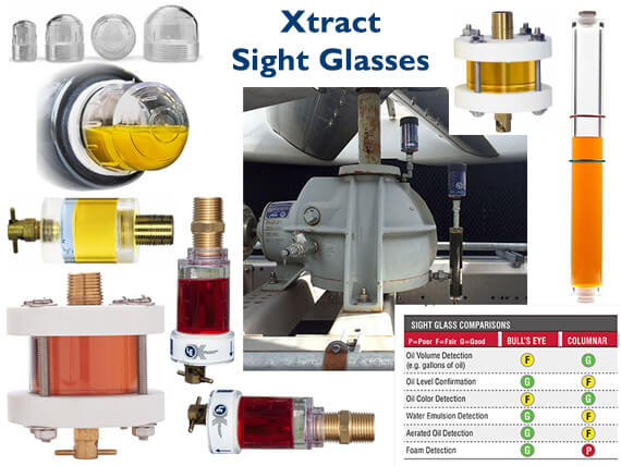 LE XTRACT Oil Sight Glasses
