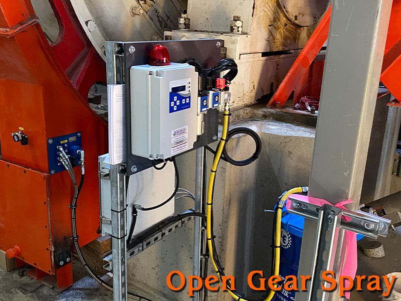 Ball Mill Open Gear Spray System