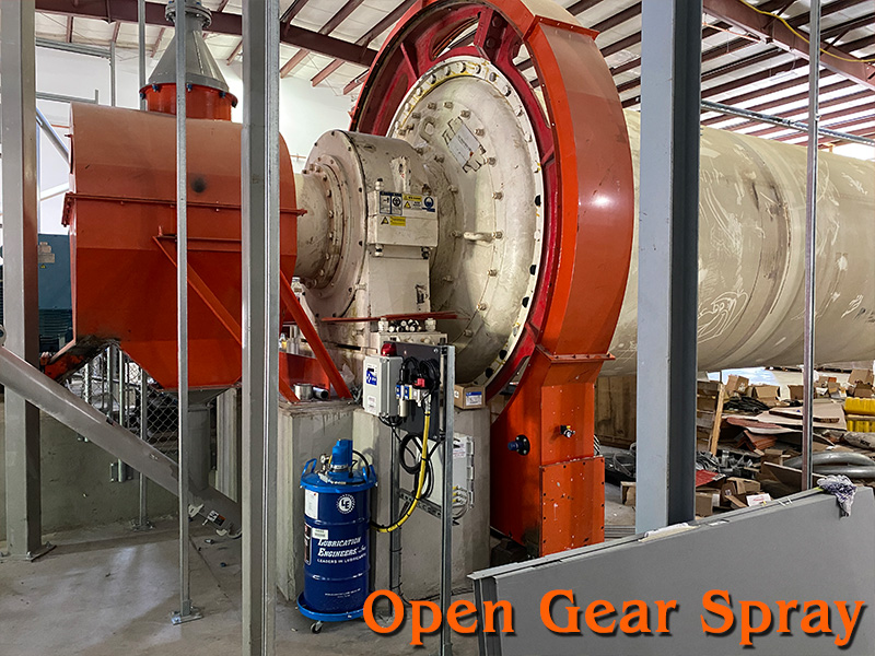 Ball Mill Open Gear Spray System