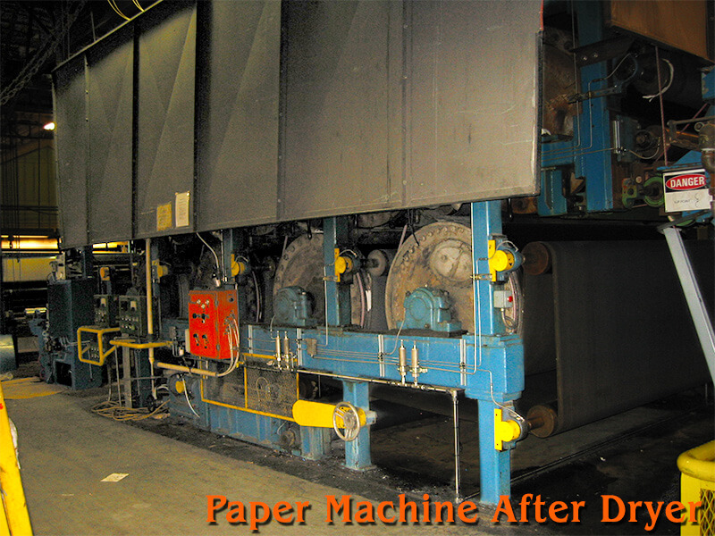 Paper Machine After Dryer