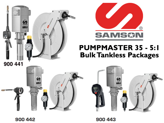 Samson Pumpmaster 35 5:1 Bulk Tankless Packages 900-441 900-442 900-443
