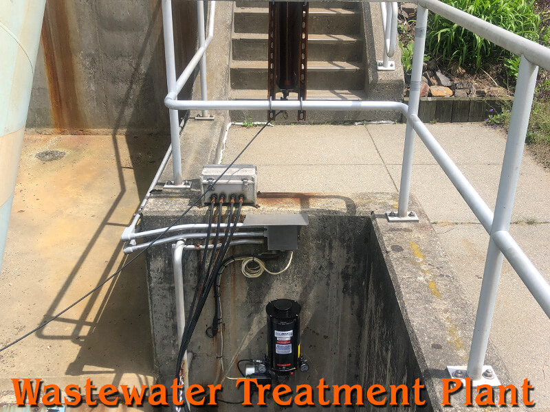 Screw Lift Pump Wastewater Treatment Plant