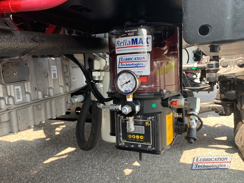 Firematic Fire Truck ReliaMAX™ Automatic Lubrication System Installation
