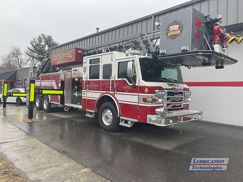 Pierce Fire Truck ReliaMAX™ Automatic Lubrication System Installation