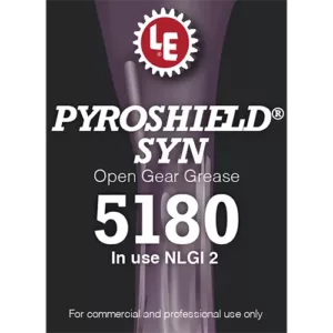 Pyroshield Syn Open Gear Grease 5180 product label