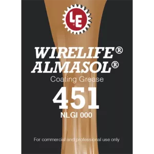Wirelife Almasol Coating Grease 451 product label