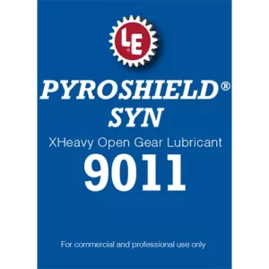 Pyroshield Syn XHeavy Open Gear Lubricant 9011 product label