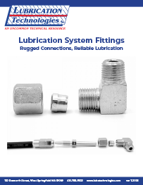 PDF cover showing system fittings for centralized lubrication systems