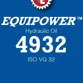 Equipower Hydraulic Oil 4932 product label