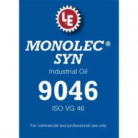 monolec-syn-industrial-oil-9046-label