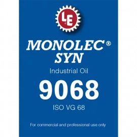 monolec-syn-industrial-oil-9068-label