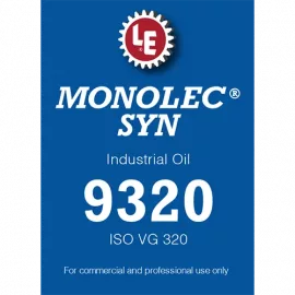 monolec-syn-industrial-oil-9320-label