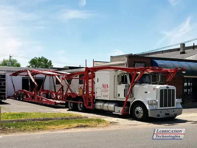 Cottrell Auto Hauler Trailer Lubrication System installation